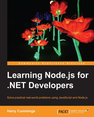 Imagen de portada: Learning Node.js for .NET Developers 1st edition 9781785280092