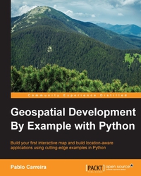 Imagen de portada: Geospatial Development By Example with Python 1st edition 9781785282355