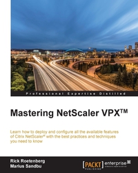 Cover image: Mastering NetScaler VPX™ 1st edition 9781785281730