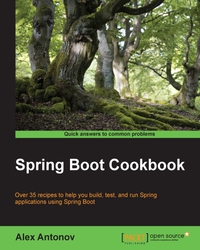 Cover image: Spring Boot Cookbook 1st edition 9781785284151