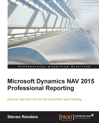 Imagen de portada: Microsoft Dynamics NAV 2015 Professional Reporting 1st edition 9781785284731