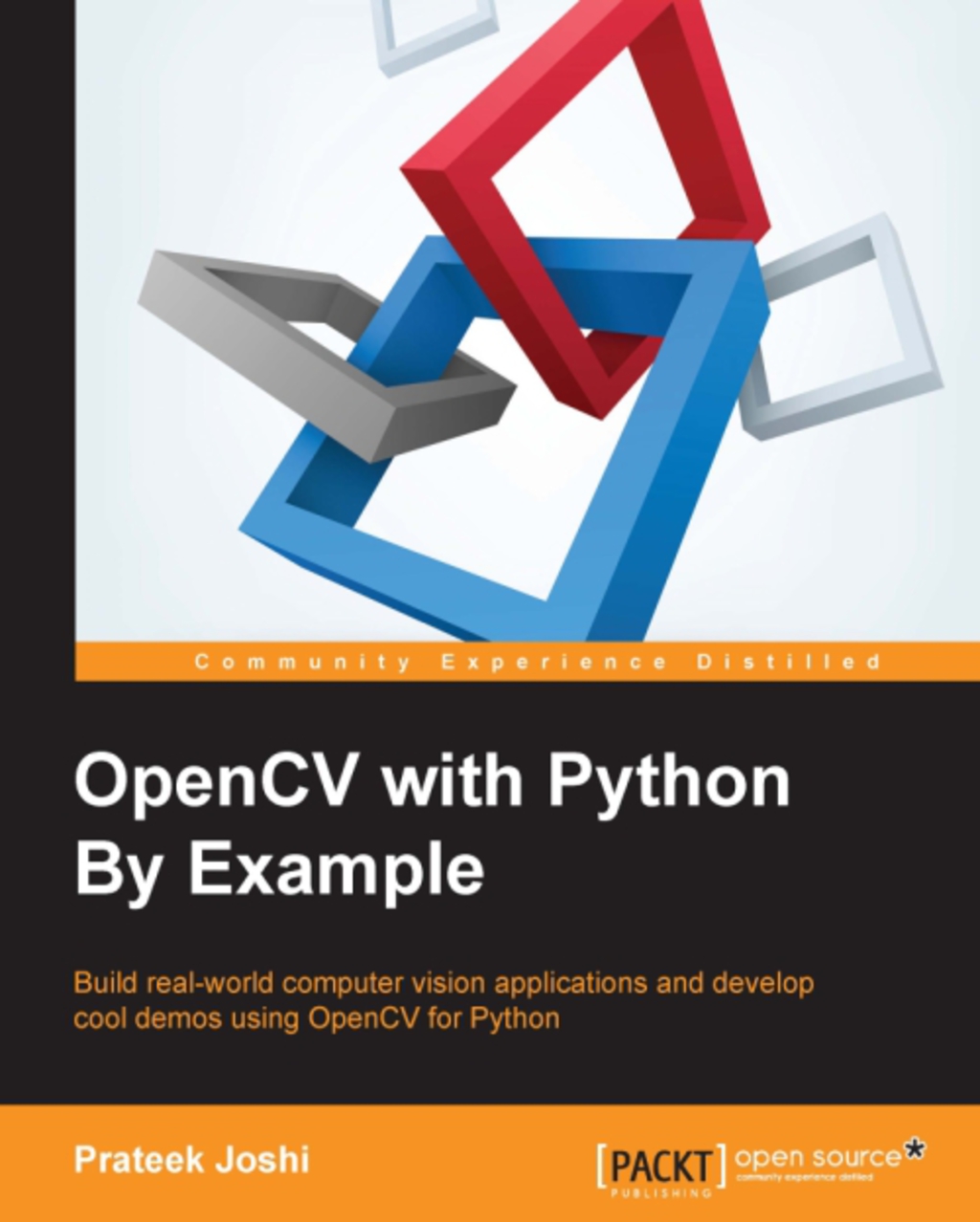 OpenCV with Python By Example - 1st Edition (eBook)