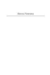 Cover image: Disputed Territories 1st edition 9781571815163