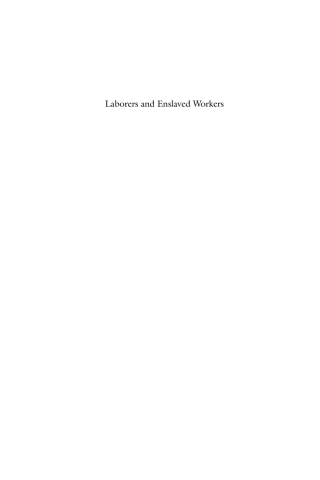 Cover image: Laborers and Enslaved Workers 1st edition 9781785336294