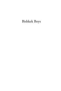 Imagen de portada: Bishkek Boys 1st edition 9781785337260