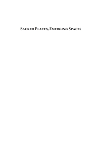 Cover image: Sacred Places, Emerging Spaces 1st edition 9781785337826