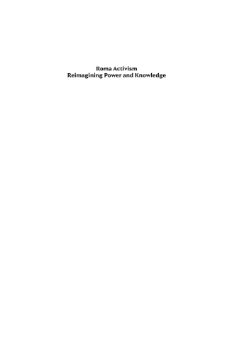 Imagen de portada: Roma Activism 1st edition 9781789208474