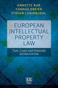 Cover image: European Intellectual Property Law 2nd edition 9781785361562