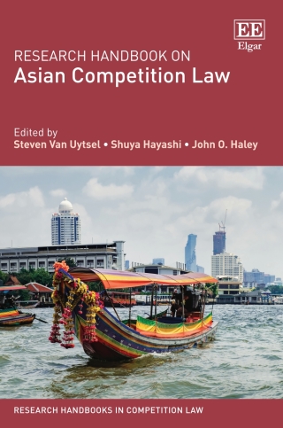 Cover image: Research Handbook on Asian Competition Law 1st edition 9781785361821