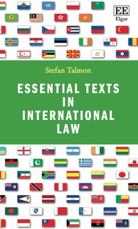 Cover image: Essential Texts in International Law: 1st edition 9781785366550