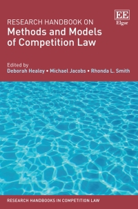 Imagen de portada: Research Handbook on Methods and Models of Competition Law 1st edition 9781785368646
