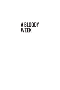 Imagen de portada: A Bloody Week 1st edition 9781785372735