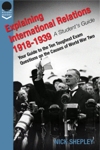 Cover image: Explaining International Relations 1918-1939 1st edition 9781785385834
