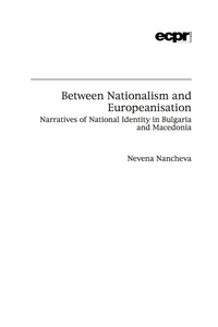 Cover image: Between Nationalism and Europeanisation 1st edition 9781785521430