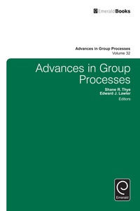 Cover image: Advances in Group Processes 9781785600777