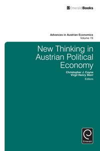 صورة الغلاف: New Thinking in Austrian Political Economy 9781785601378