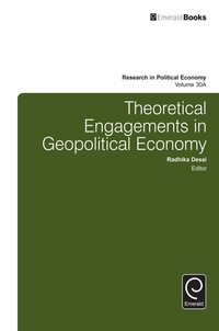 Imagen de portada: Theoretical Engagements in Geopolitical Economy 9781785602955