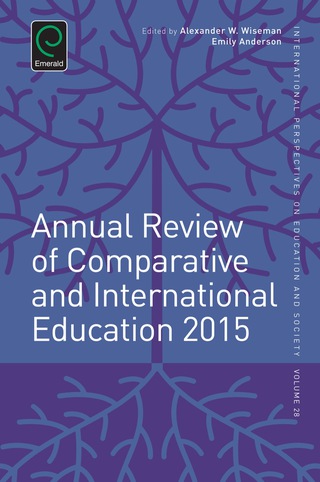 Imagen de portada: Annual Review of Comparative and International Education 2015 9781785602979