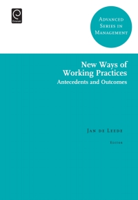 Cover image: New Ways of Working Practices 9781785603037