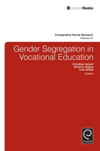 表紙画像: Gender Segregation in Vocational Education 9781785603471