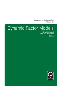 صورة الغلاف: Dynamic Factor Models 9781785603532