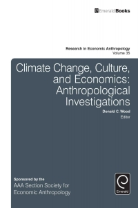 表紙画像: Climate Change, Culture, and Economics 9781785603617