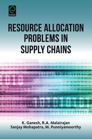 Cover image: Resource Allocation Problems in Supply Chains 1st edition 9781785603990