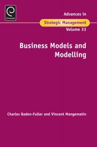 Imagen de portada: Business Models and Modelling 9781785604638