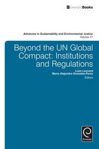 Imagen de portada: Beyond the UN Global Compact 9781785605581