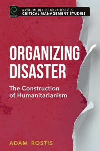 Titelbild: Organizing Disaster 9781785606854