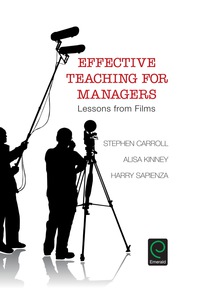 Cover image: Effective Teaching for Managers 9781785607011