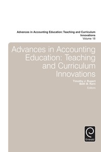 Imagen de portada: Advances in Accounting Education 9781785607677