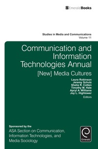 Cover image: Communication and Information Technologies Annual 9781785607851