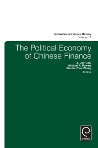 Imagen de portada: The Political Economy of Chinese Finance 9781785609589