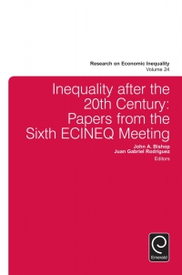 Imagen de portada: Inequality after the 20th Century 9781785609947