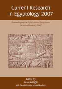 Omslagafbeelding: Current Research in Egyptology 2007 9781842173299