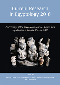 Cover image: Current Research in Egyptology 2016 9781785706004