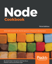 Immagine di copertina: Node Cookbook - Third Edition 3rd edition 9781785880087