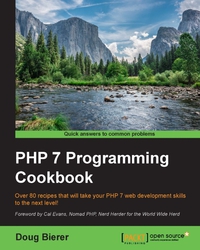 Cover image: PHP 7 Programming Cookbook 1st edition 9781785883446