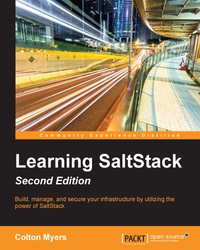 Cover image: Learning SaltStack - Second Edition 2nd edition 9781785881909