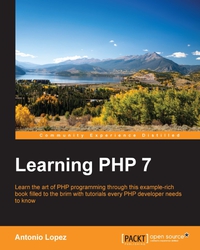 Cover image: Learning PHP 7 1st edition 9781785880544