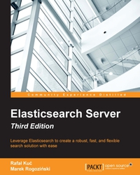 Cover image: Elasticsearch Server - Third Edition 3rd edition 9781785888816