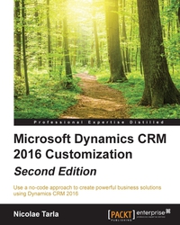 Imagen de portada: Microsoft Dynamics CRM 2016 Customization - Second Edition 2nd edition 9781785881510