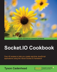 Imagen de portada: Socket.IO Cookbook 1st edition 9781785880865