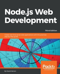 Cover image: Node.js Web Development - Third Edition 3rd edition 9781785881503