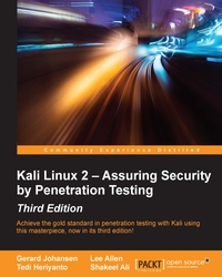 Imagen de portada: Kali Linux 2 – Assuring Security by Penetration Testing - Third Edition 3rd edition 9781785888427