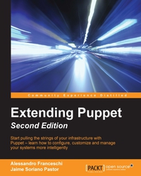 表紙画像: Extending Puppet - Second Edition 2nd edition 9781785885686