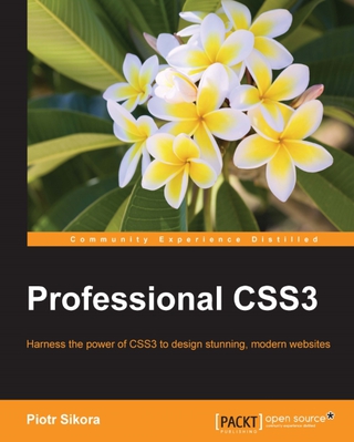 Cover image: Professional CSS3 1st edition 9781785880940