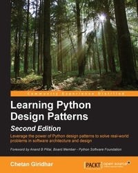 Cover image: Learning Python Design Patterns - Second Edition 2nd edition 9781785888038