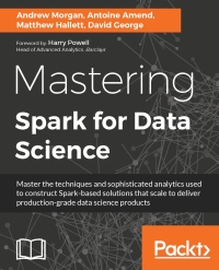 Cover image: Mastering Spark for Data Science 1st edition 9781785882142